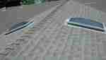 Solar Screens over skylights